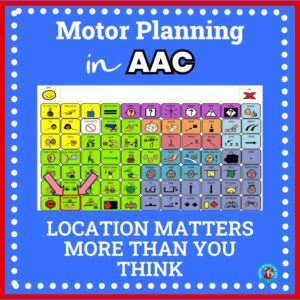 Motor planning in AAC